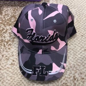Florida Pink Camo Hat